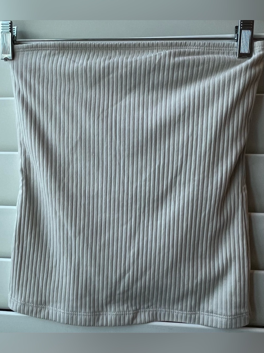 Old Navy Ribbed Small New Tube Top in Light Beige